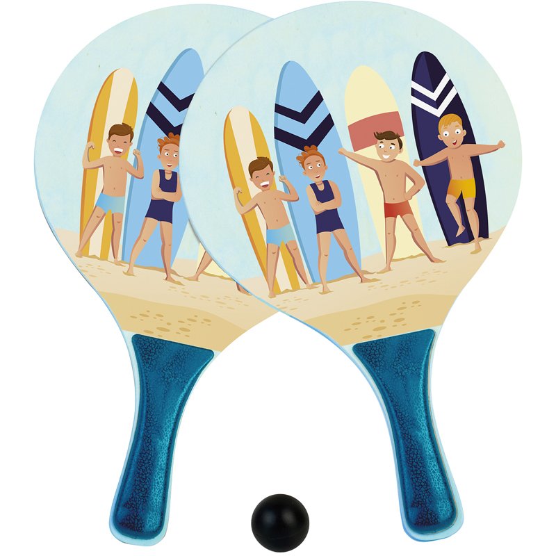 BEACH BALL BOIS ENFANT 6MM