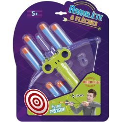 ARBALETE 26 CM 6 FLECH ASS2