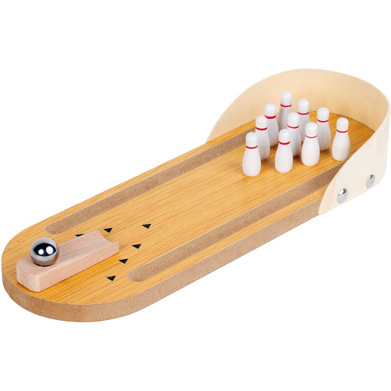 JEU TABLE BOWLING BOIS 30CM