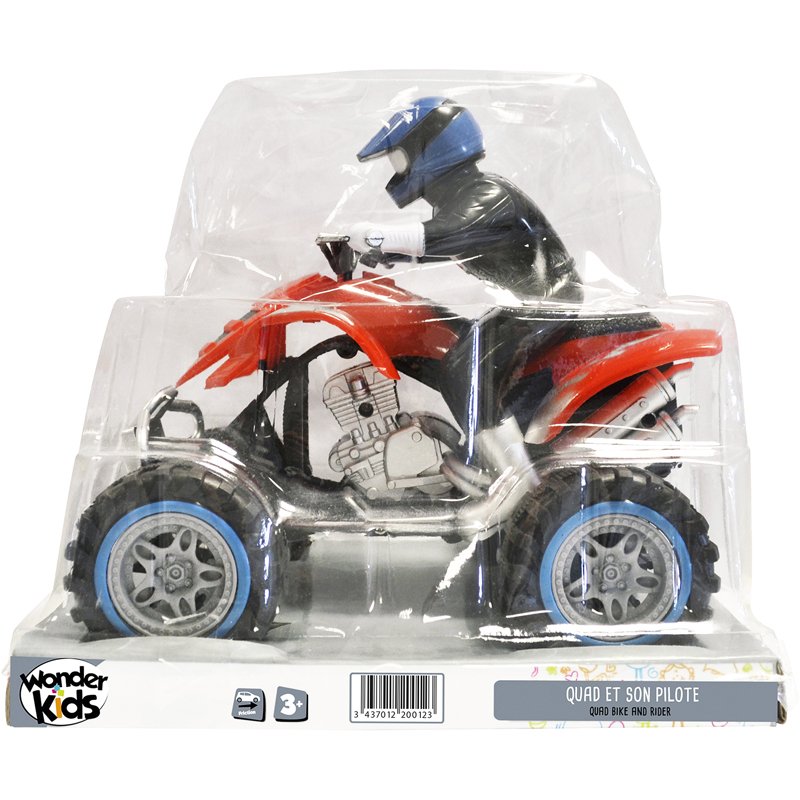 MAXI QUAD+PILOTE FR 20CM ASS3