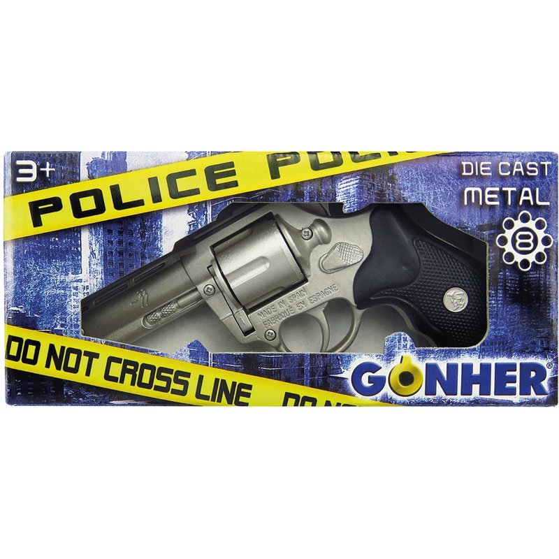 REVOLVER POLICE METAL 8 CPS