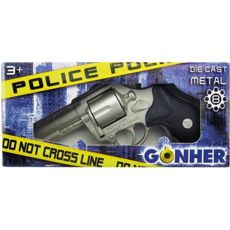 REVOLVER POLICE METAL 8 CPS