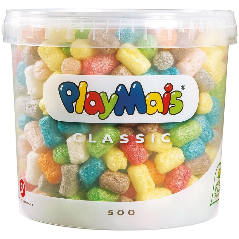 Seau 5 litres (500 pièces) Playmaïs Classic (Couleurs Variées)