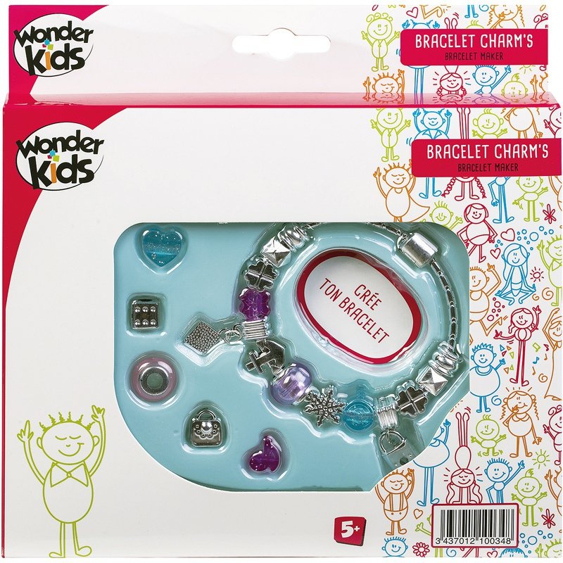 BRACELET + 5 CHARMS ASS2 PRE12