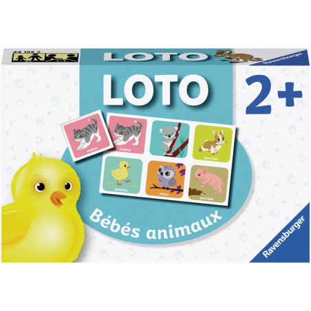 Jeu d'éveil 1er âge Ravensburger compatible Le loto Bébé Animaux
