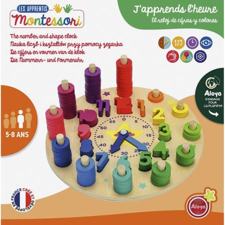 L HORLOGE DES CHIFFRES BOIS