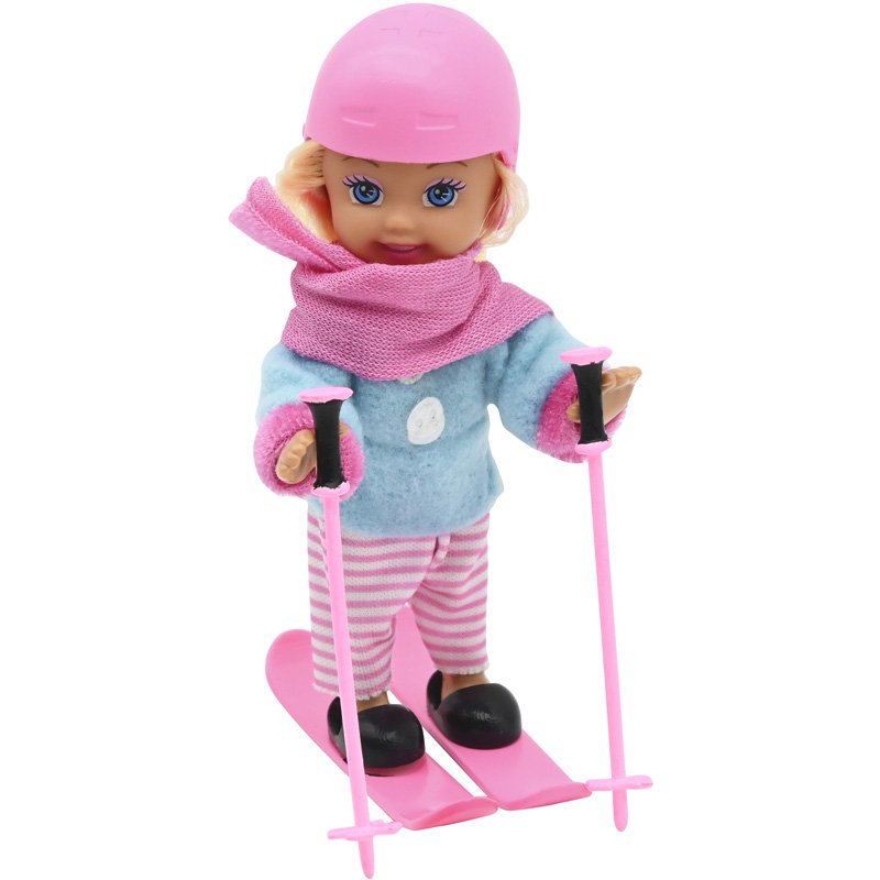 POUPEE SPORT HIVER 12CM