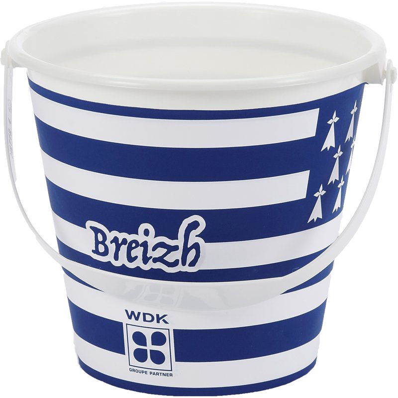 SEAU VIDE DECOR BRETAGNE 17CM