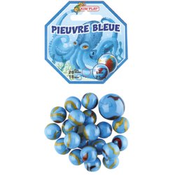 20 BILLES+1 CALOT PIEUVRE BLEU