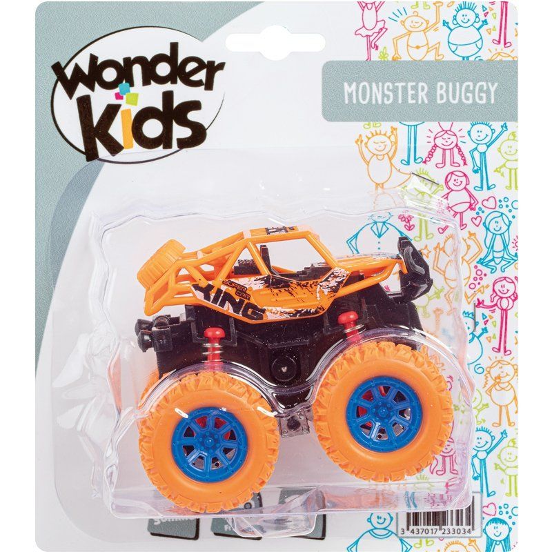 MONSTER BUGGY 9CM FR ASS4