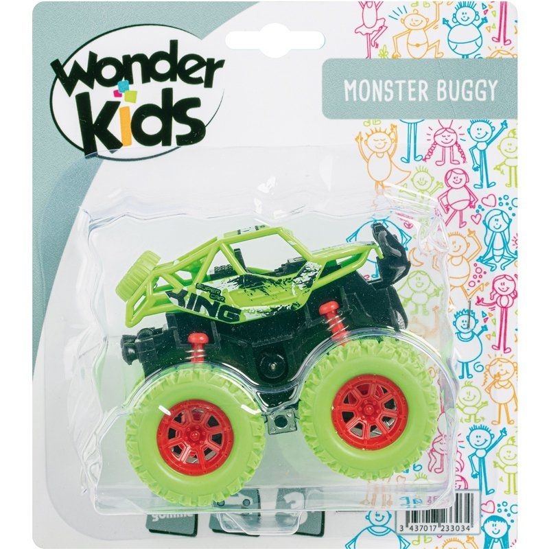 MONSTER BUGGY 9CM FR ASS4
