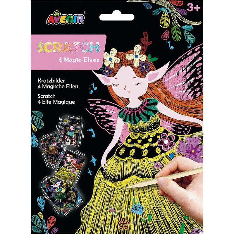 ANIMAUX MAGIQUES GRATTER PRE24