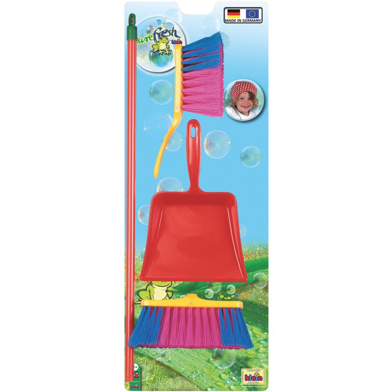 Theo Klein Pure Fresh - Panoplie Balayette 3 Pièces, Blister