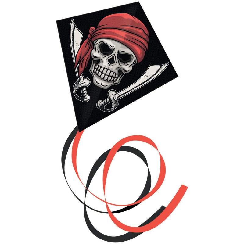 CERF VOLANT PIRATE 70X70CM