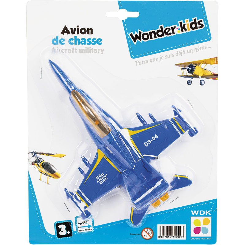 AVION DE CHASSE 16CM ASS4 RF