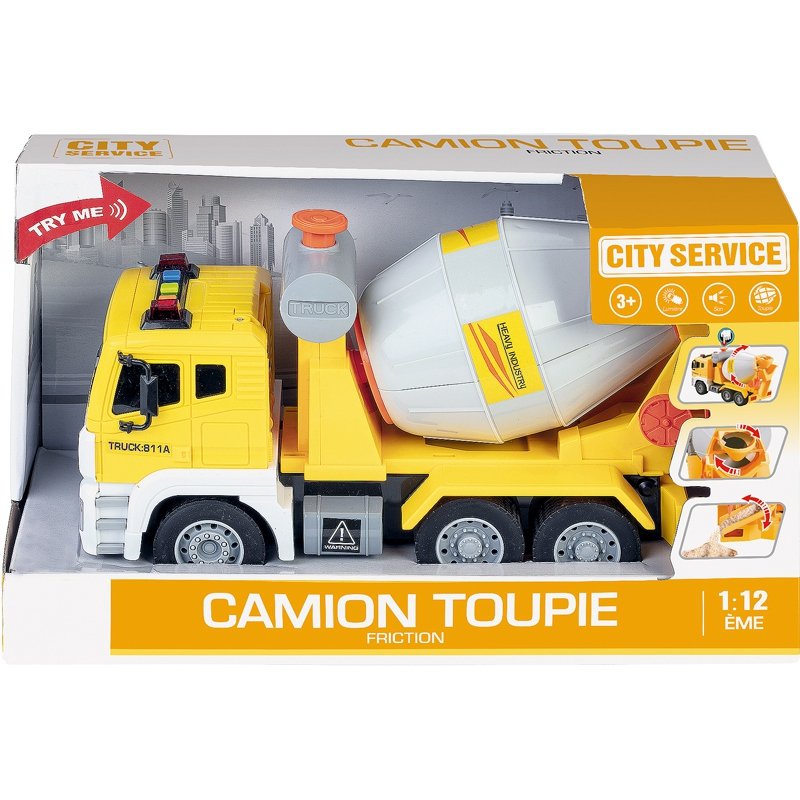 CAMION TOUPIE 1/12 FR SON LUM