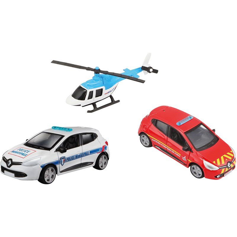 PACK 3 VEH SECOURS 1/64