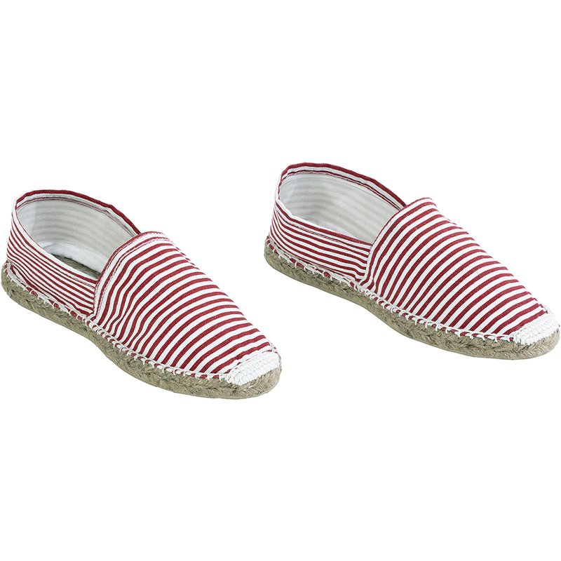 ESPADRILLE BAYADERE ROUGE T42