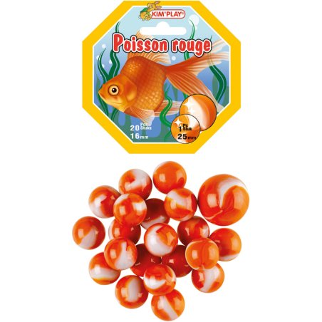 20 BILLES+1 CALOT POISSON RGE