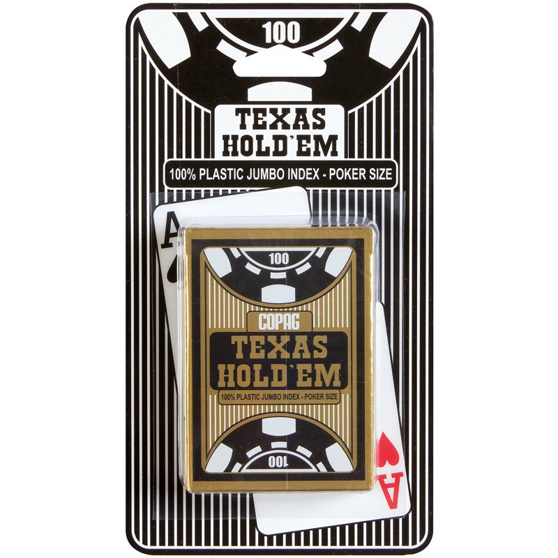 JEU CARTES POKER  PLASTIQUE