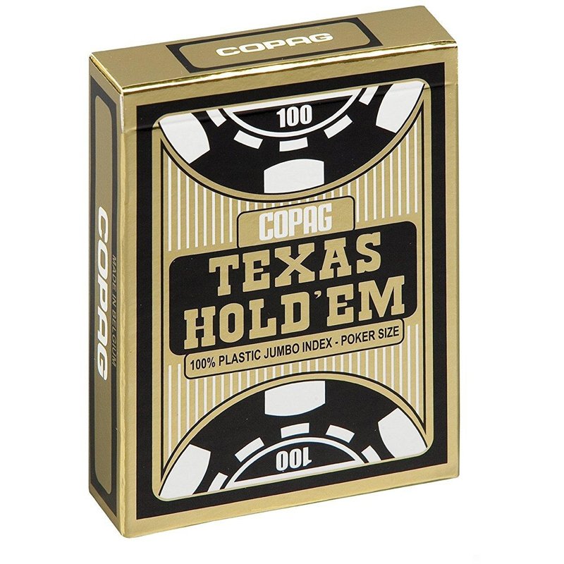 JEU CARTES POKER  PLASTIQUE