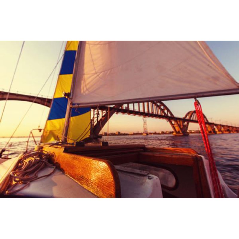 PUZ 500P VOILIER EN MER