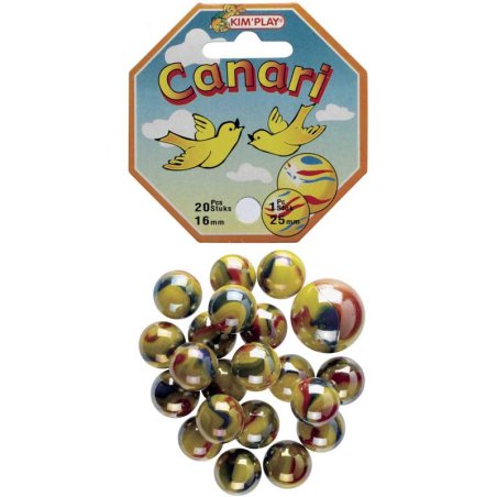 Kim'Play 20+1 Billes Canari