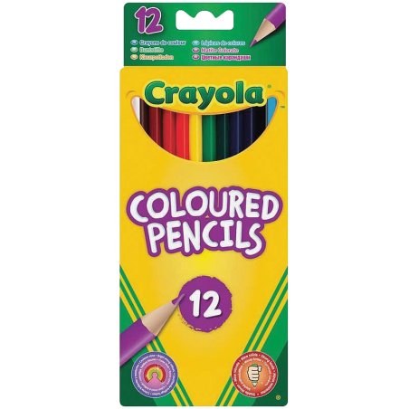 12 CRAYONS DE COULEUR