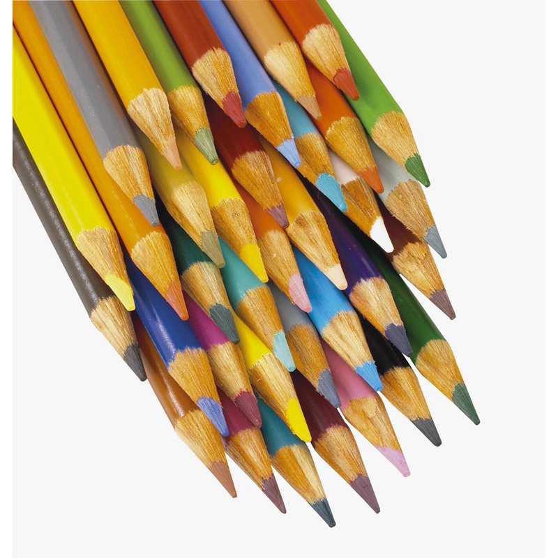 12 CRAYONS DE COULEUR