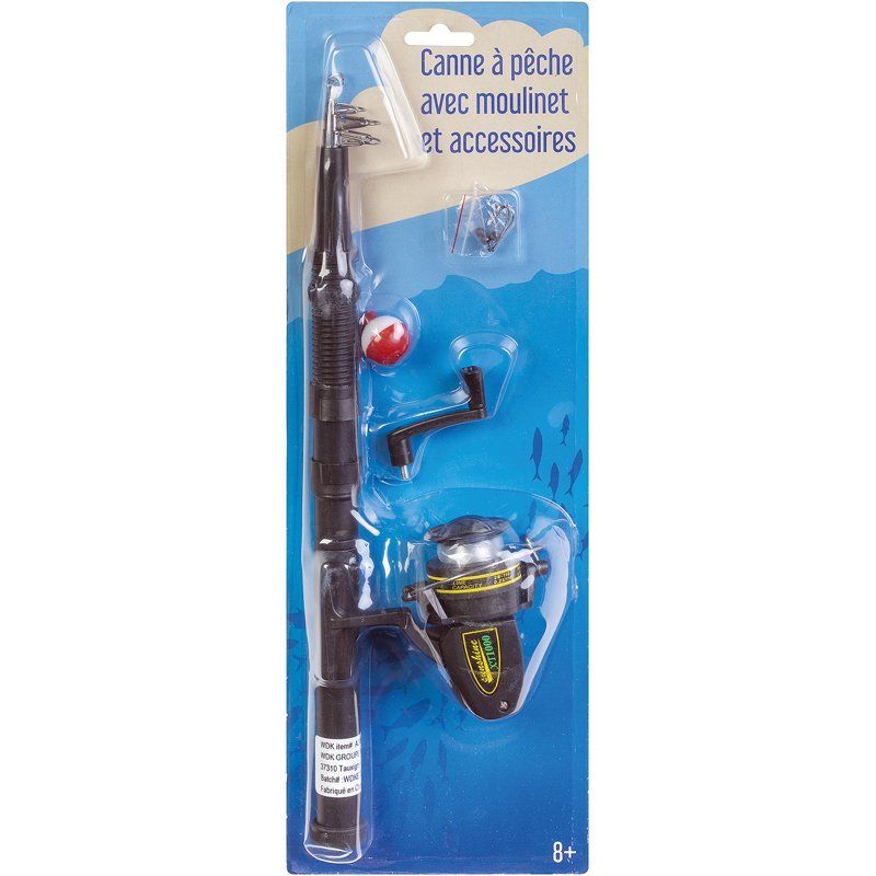 CANNE A PECHE MOULINET + ACC