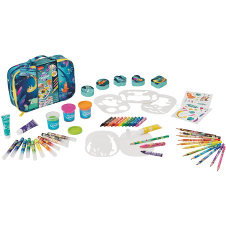 VALISETTE COLORIAGE JUNGLE