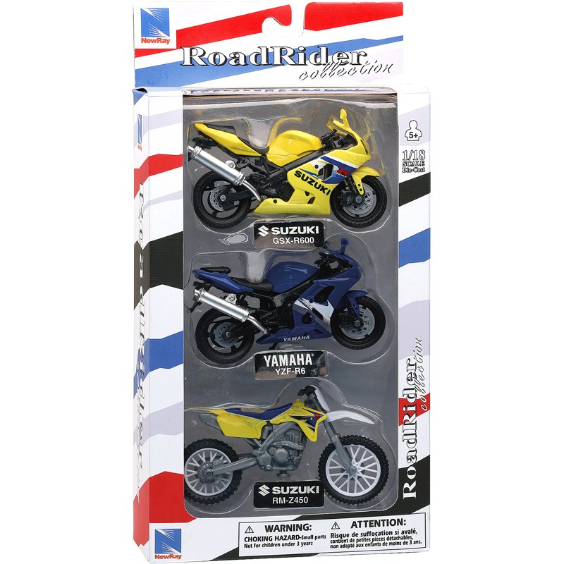 COF 3 MOTOS 1/18 ASS2