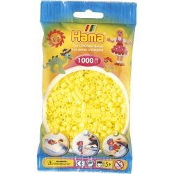 JBM Midi Sachet 1000 Perles Jaune Past