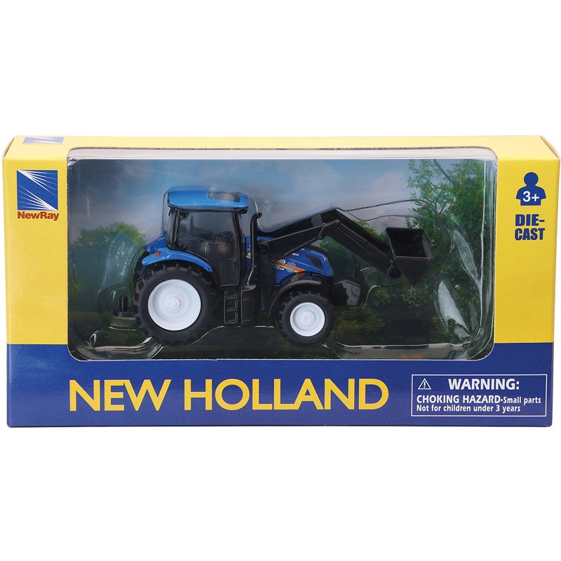 TRACTEUR N.HOLLAND T8 + GODET