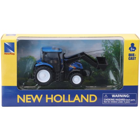 TRACTEUR N.HOLLAND T8 + GODET