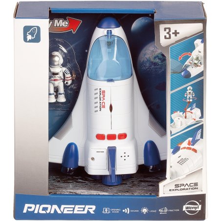 FUSEE SPATIALE 20CM SON LUM