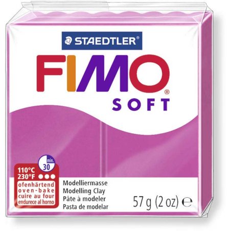 FIMO SOFT 57G FRAMBOISE 22 BT6