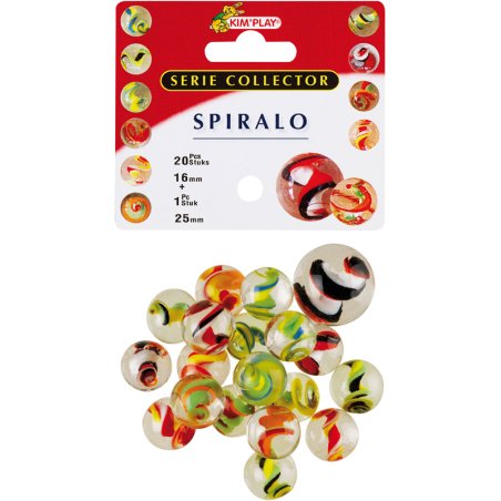 20 BILLES+1 CALOT SPIRALO