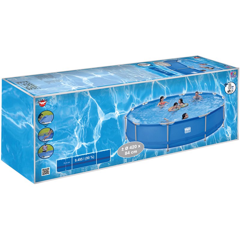 PISCINE TUBU. 420X84CM +POMPE