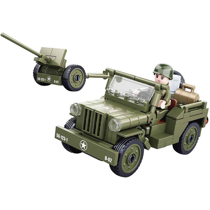 BRIQUE JEEP ALLIEE + ANTI AERI