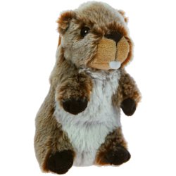 PEL 18CM MARMOTTE POILS LONGS