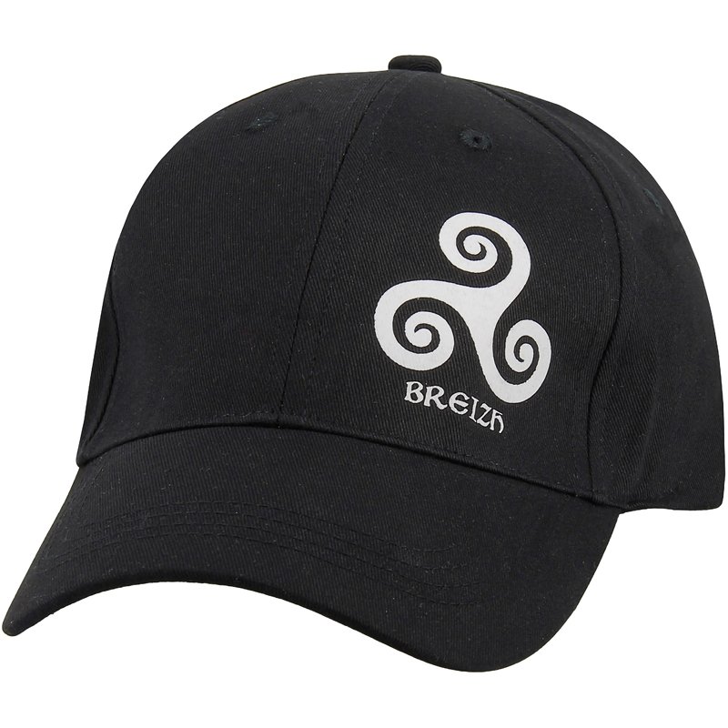 CASQUETTE NOIR BREIZH BRETAGNE