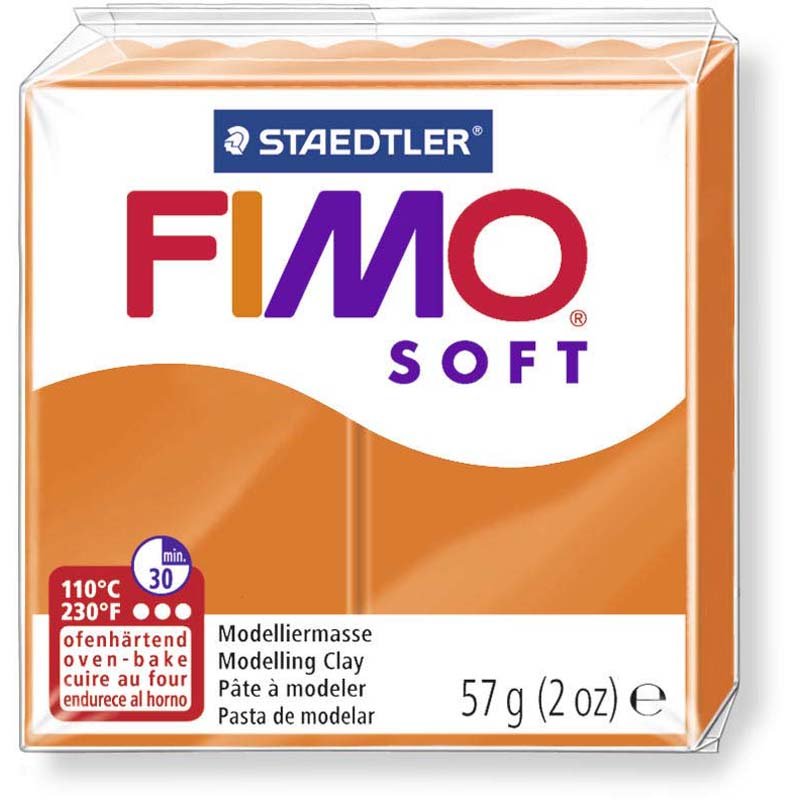 GRAINE CREATIVE Fimo Soft 57G Mandarine
