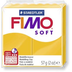GRAINE CREATIVE Fimo Soft 57G Jaune Solei