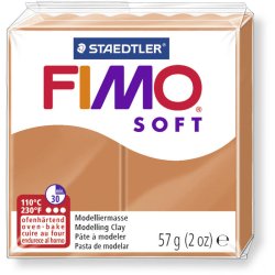 GRAINE CREATIVE Fimo Soft 57G Cognac