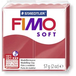 FIMO SOFT 57G CERISE 26 BT6