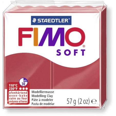 GRAINE CREATIVE Fimo Soft 57G Cerise