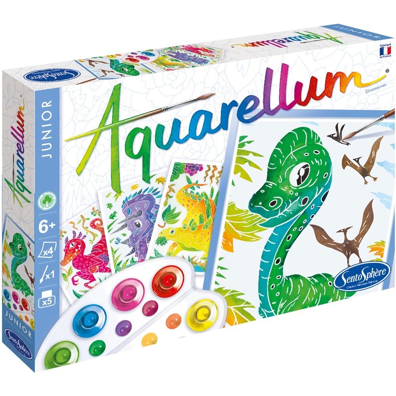 AQUARELLUM JUINIOR DINOSAURES