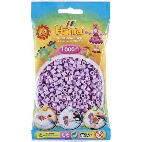 SAC 1000 PERLES LILAS HAMA