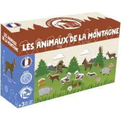 ANIMAUX MONTAGNE 19PCS
